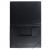 Папка на резинках стандарт черная до 300 листов 0,5мм Brauberg