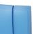 Тетрадь на кольцах А5 175х220мм 120л пластик клетка с резинкой Brauberg синяя