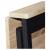 Стол на металлокаркасе Brabix Loft CD-001 800х440х740мм складной цвет дуб натуральный