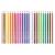 Карандаши цветные 24 цвета пластиковые шестигранные грифель мягкий 3мм Brauberg Premium