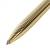 Ручка подарочная шариковая Galant Black Melbourne корпус золотистый с черным золот детали узел 0,7мм