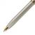 Ручка подарочная шариковая Galant Brigitte тонкий корпус серебр золот дет пишущий узел 0,7мм