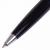 Ручка шариковая настольная синяя цепочка корпус черный Brauberg Стенд-Пен Блэк 2 