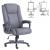 Кресло офисное Brabix Premium Solid HD-005 нагрузка до 180кг ткань серое