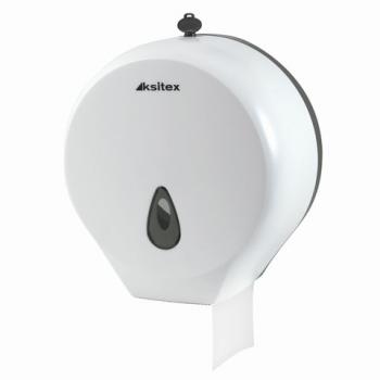 Диспенсер для туалетной бумаги Система Т2 mini белый ТН-8002A Ksitex