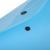 Конверт на кнопке А4 180мкм до 100 листов непрозрачная аквамарин Brauberg Pastel 