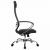 Кресло офисное Метта К-27 хром ткань сиденье и спинка мягкие серое