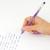Ручка шариковая масляная синяя 0,6мм линия письма 0,3м ассорти Юнландия Candy