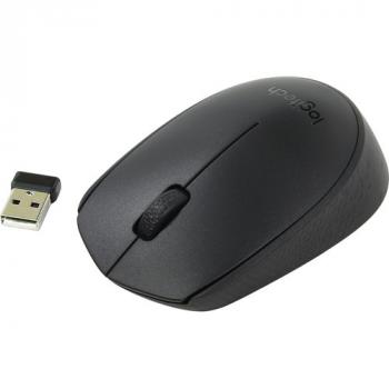 Мышь беспроводная Logitech B170 910-004798 черный