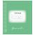 Тетрадь А5 12л клетка Brauberg ЭКО 5-КА обложка плотная мелованная бумага ЗЕЛЕНАЯ