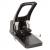 Дырокол 100л Brauberg Heavy duty металлический черный