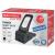 Дырокол 100л Brauberg Heavy duty металлический черный