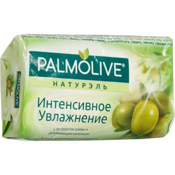 Мыло туалетное 90гр Palmolive Интенсивное увлажнение с экстрактом оливы