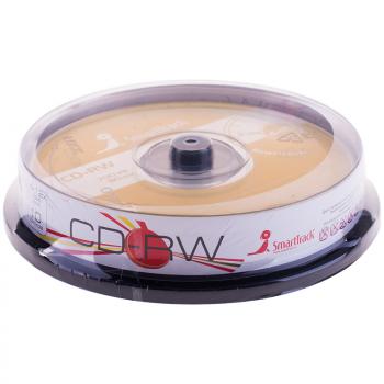 Диск CD-RW 700Mb Smart Track 4-12x Cake Box 10шт