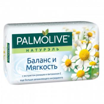 Мыло туалетное 90гр Palmolive Баланс и мягкость экстракт ромашки