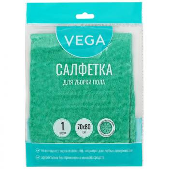 Тряпка для мытья пола микрофибра 70*80см Vega