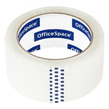 Клейкая лента (скотч) 48х66м прозр OfficeSpace Усиленная Морозостойкая 50 мкр