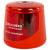 Точилка электрическая двойное лезвие питание от 2 батареек АА Brauberg Red