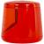 Точилка электрическая двойное лезвие питание от 2 батареек АА Brauberg Red