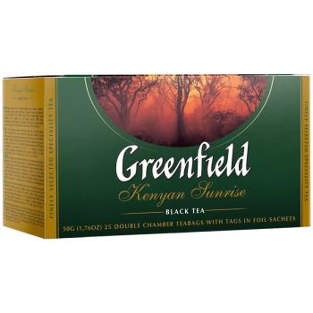 Чай 25пак Greenfield Kenyan Sunrise черный   0489-15