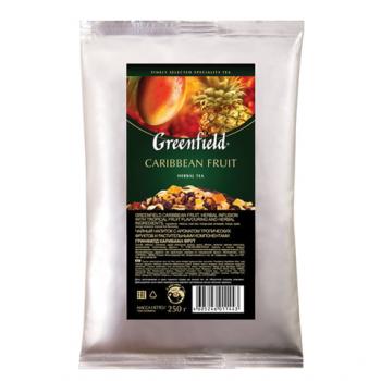 Чай 250г Greenfield Caribbean Fruit фруктовый манго ананас листовой пакет