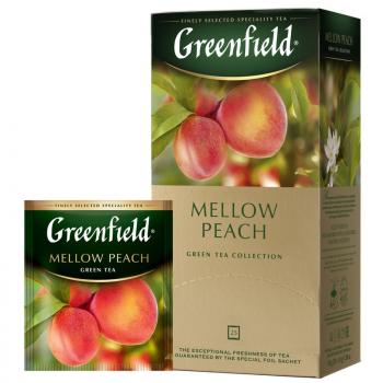 Чай 25пак Greenfield Mellow Peach зеленый  1389-10