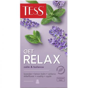 Чай Tess 20шт/уп Get Relax чайный напиток с добавками 1,5г 