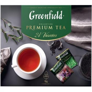 Чай 96пак 24 сорта Greenfield Premium Tea Collecton