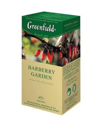 Чай 25пак Greenfield Barberry Garden черный барбарис/10