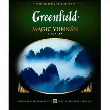 Чай черный Greenfield Magic Yunnan 100 пакетиков