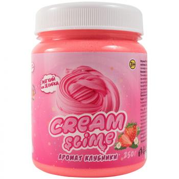 Слайм Cream-Slime розовый с ароматом клубники 250г   SF02-S