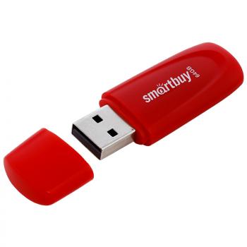 Память Smart Buy "Scout" 64GB, USB 2.0 Flash Drive, красный