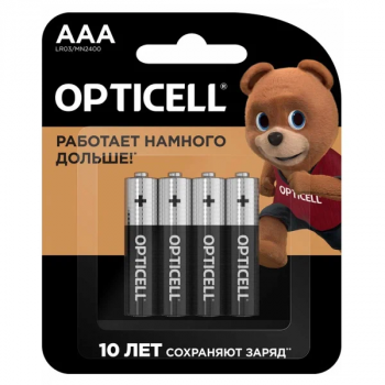 ШТУКАМИ!!! Батарейка LR03/286 ААА(мизинчиковая) Opticell алкалиновая