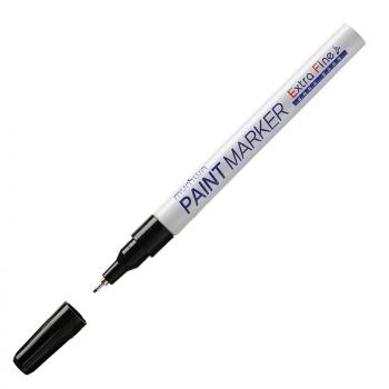 Маркер краска MunHwa Extra Fine Paint Marker черная 1мм нитро-основа