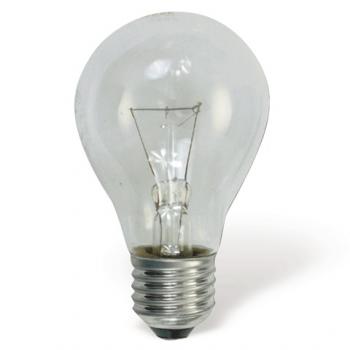 Лампа накаливания Osram Classic A CL E27 60Вт прозрачная колба