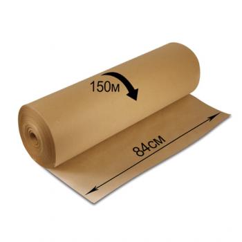Крафт-бумага в рулоне 840мм x 150м плотность 78 г/м2 Марка А Коммунар Brauberg