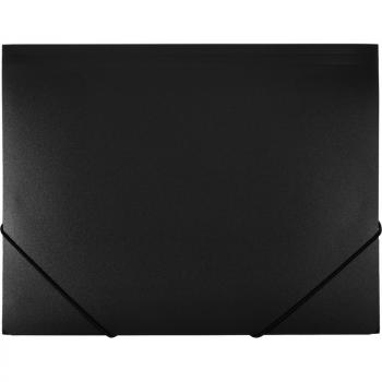 Папка на резинках черная Attache F315/06