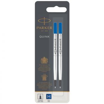 Стержень для роллера Parker Refill Roller Ball синий 0,7мм 2шт блистер