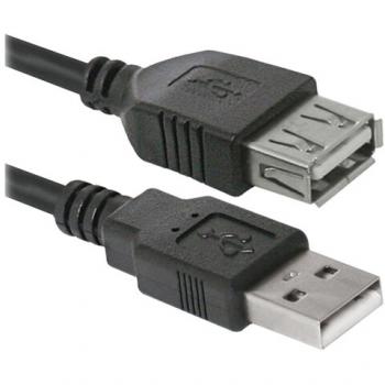 Кабель-удлинитель USB 2.0, 1,8м Defender M-F для подключения периферии