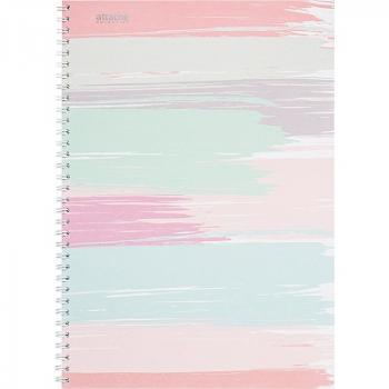 Тетрадь 80л А4 кл,греб,обл.мат.лам. Attache Selection Pastel Полосы